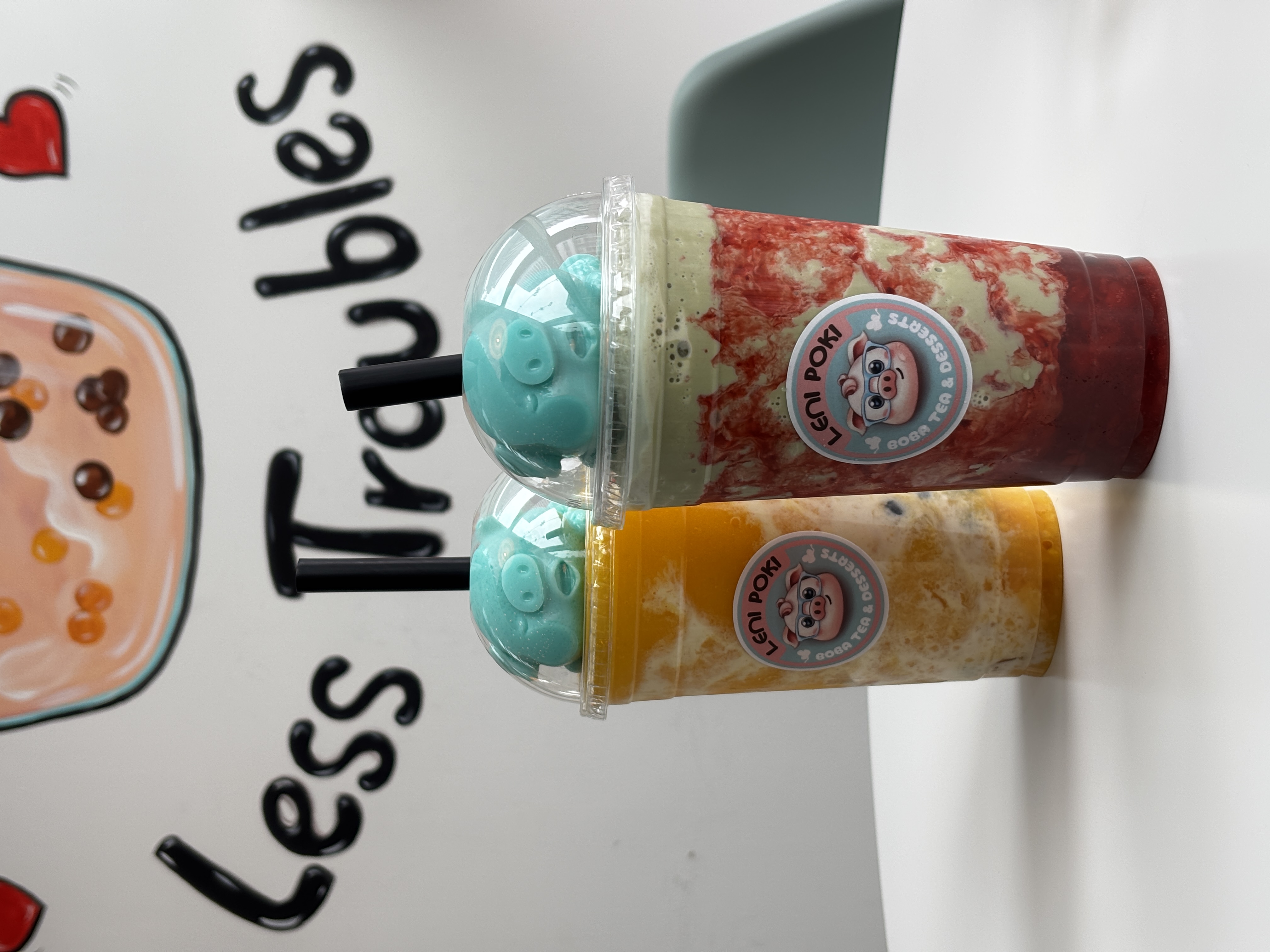 Strawberry Matcha Slushy