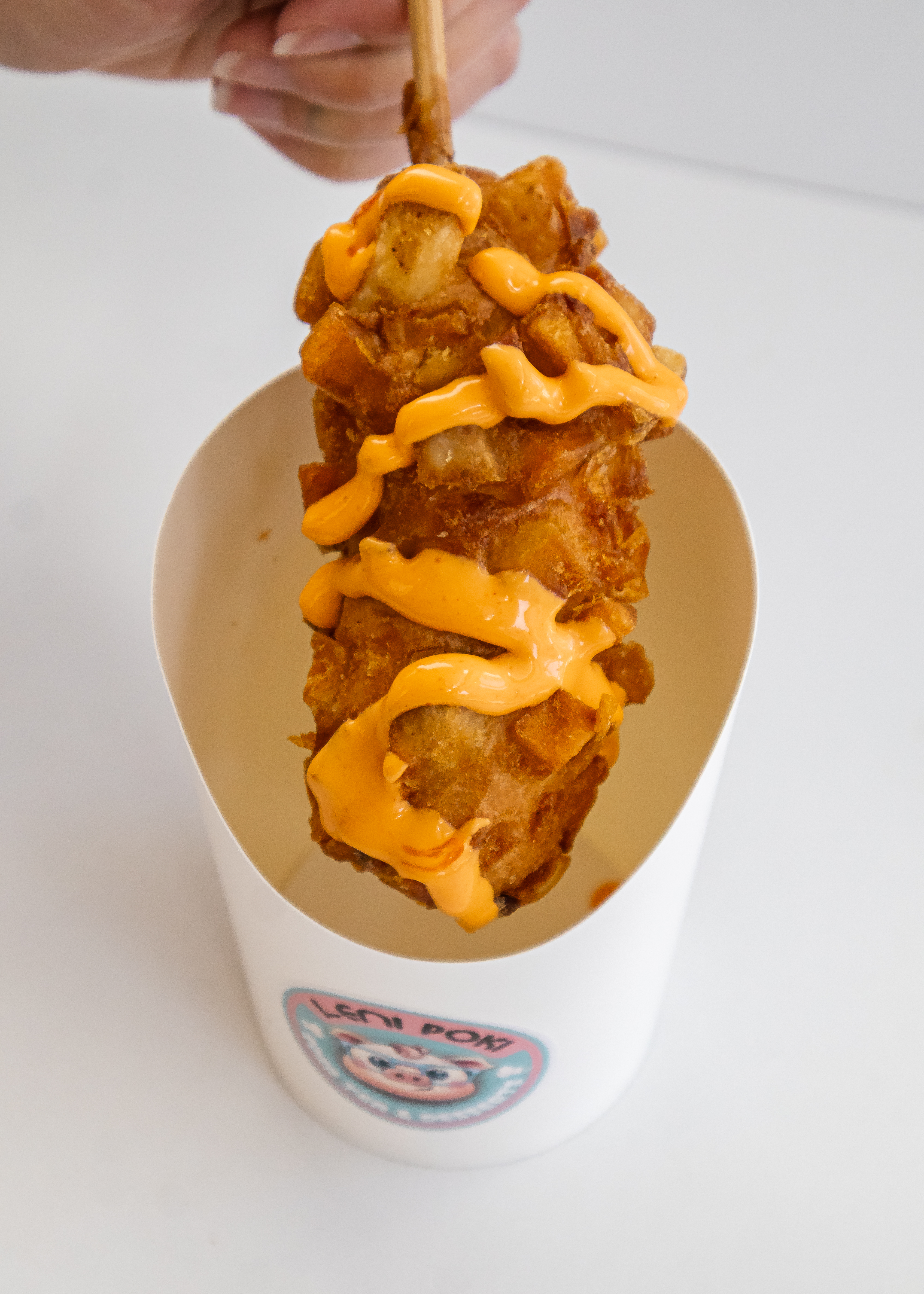 Half Cheese n Half Sausage with Potatoes